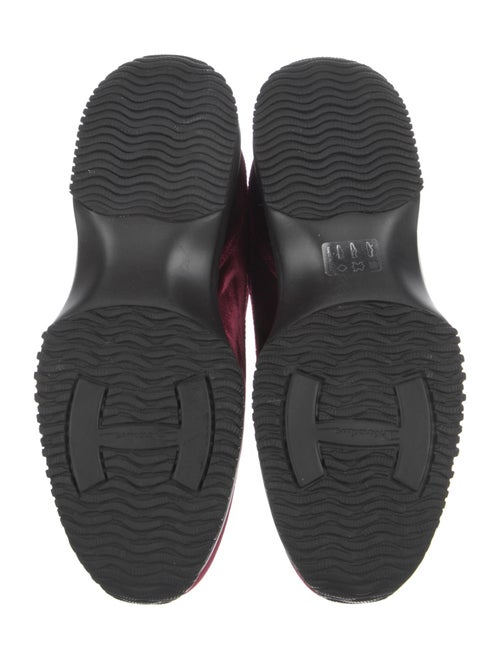 Hogan Printed Crystal Embellishments Sneakers