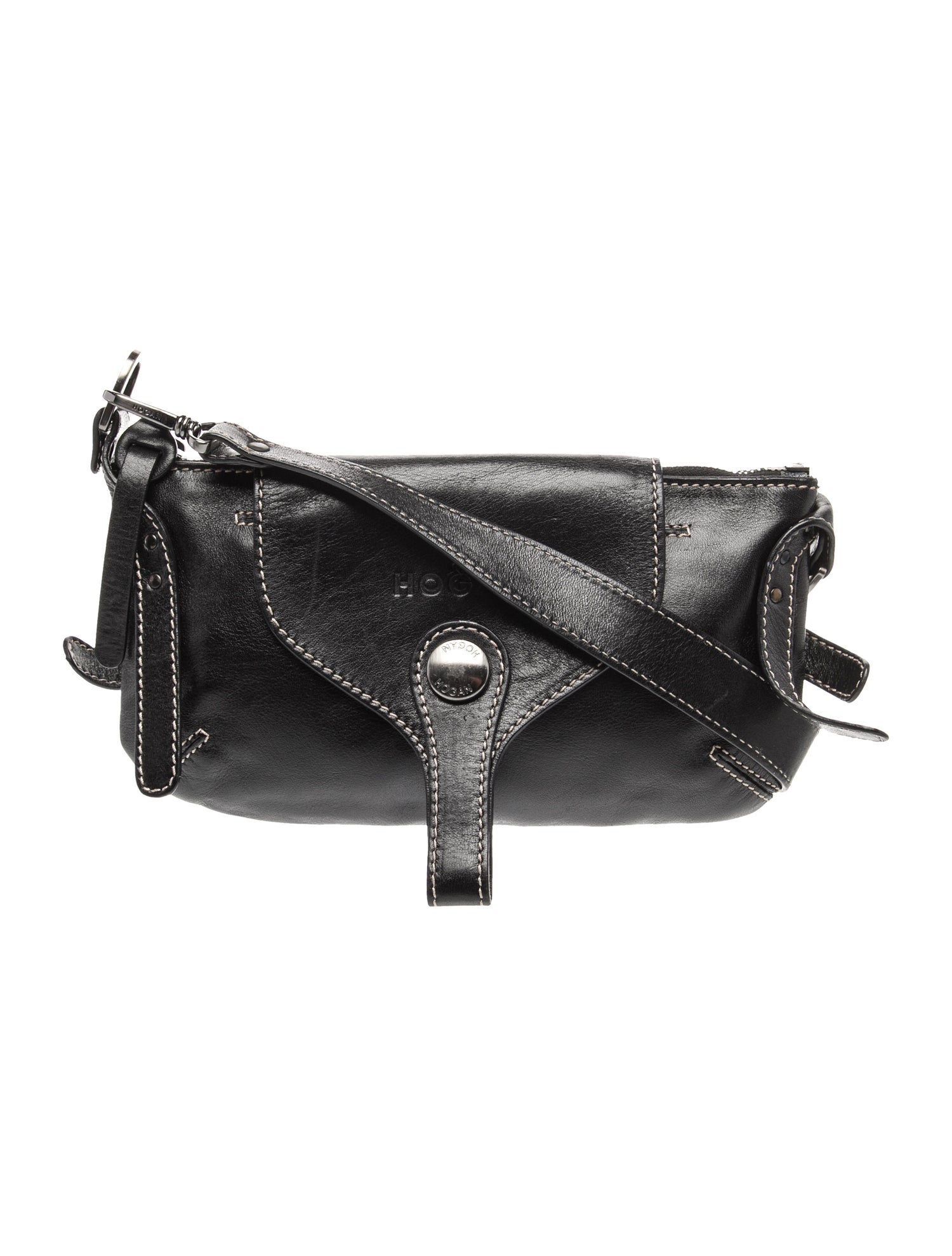 Hogan Leather Shoulder Bag