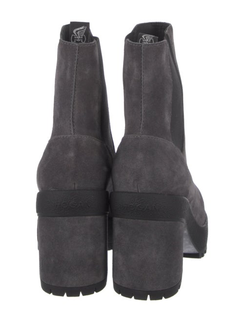 Hogan Suede Chelsea Boots