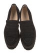 Hogan Suede Leather Trim Embellishment Loafers
