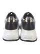 Hogan Leather Colorblock Pattern Chunky Sneakers