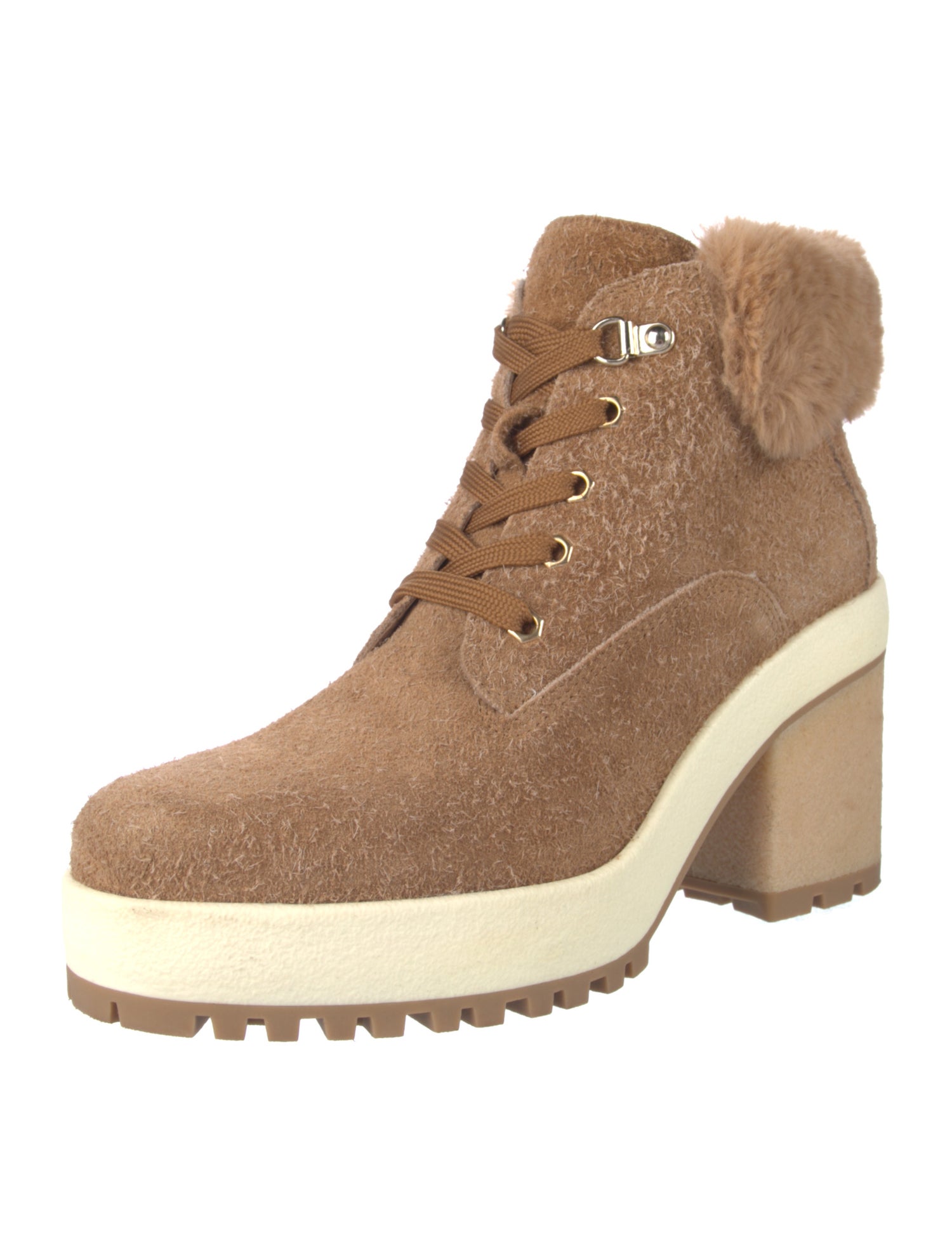 Hogan Suede Lace-Up Boots