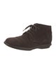Hogan Suede Lace-Up Boots
