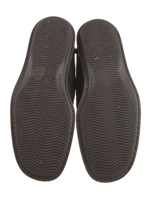 Hogan Suede Lace-Up Boots