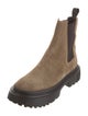 Hogan Suede Chelsea Boots