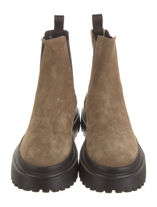 Hogan Suede Chelsea Boots