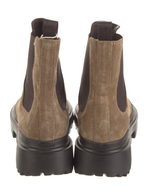 Hogan Suede Chelsea Boots