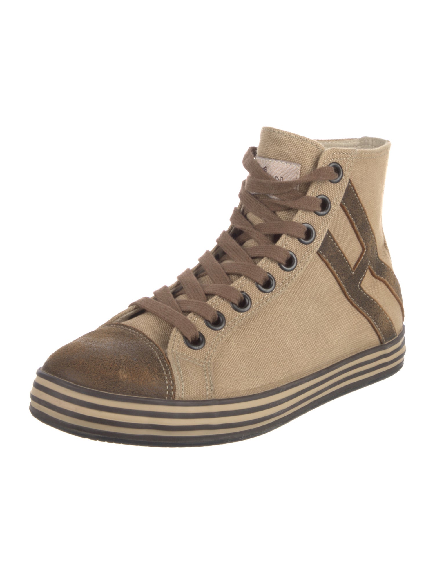 Hogan Suede Printed Sneakers