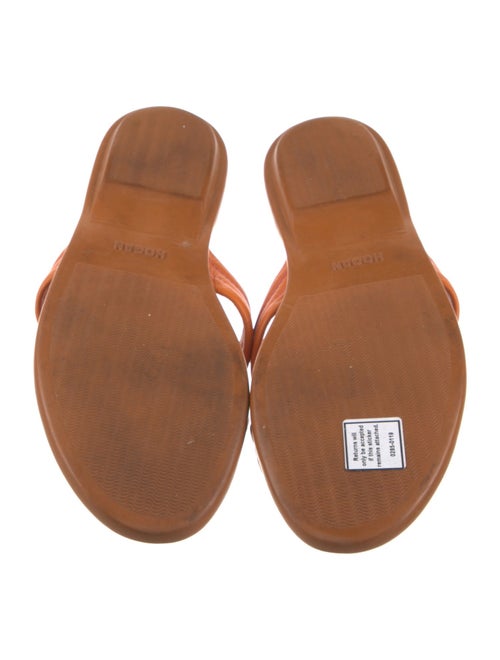 Hogan Leather Slides