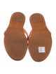 Hogan Leather Slides