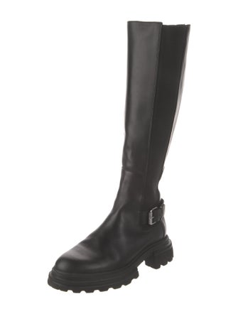 Hogan Leather Riding Boots