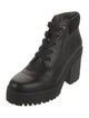 Hogan Leather Lace-Up Boots