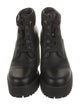 Hogan Leather Lace-Up Boots