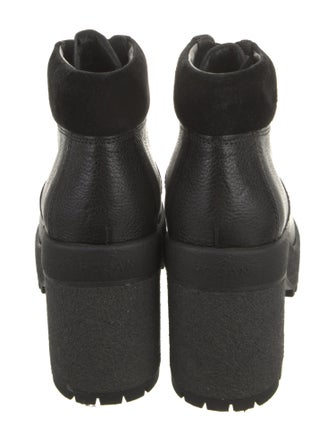 Hogan Leather Lace-Up Boots