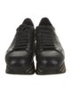 Hogan Patent Leather Glitter Accents Wedge Sneakers
