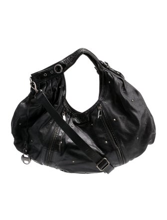 Hogan Leather Hobo