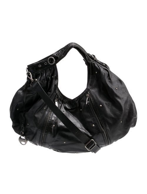 Hogan Leather Hobo
