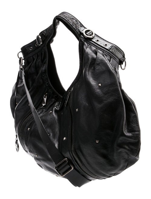 Hogan Leather Hobo