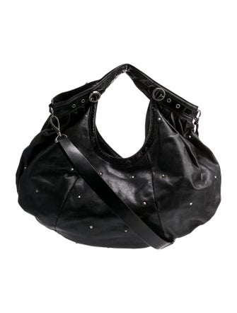Hogan Leather Hobo