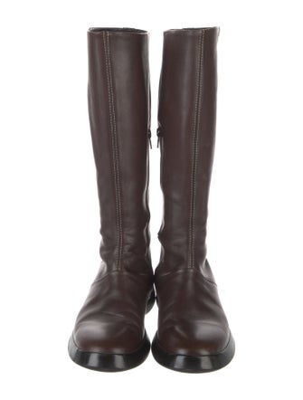 Hogan Leather Riding Boots