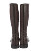 Hogan Leather Riding Boots