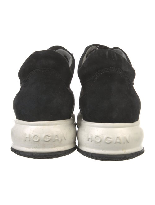 Hogan Suede Sequin Embellishments Sneakers