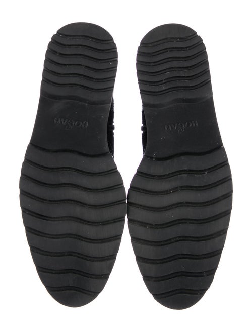 Hogan Suede Combat Boots