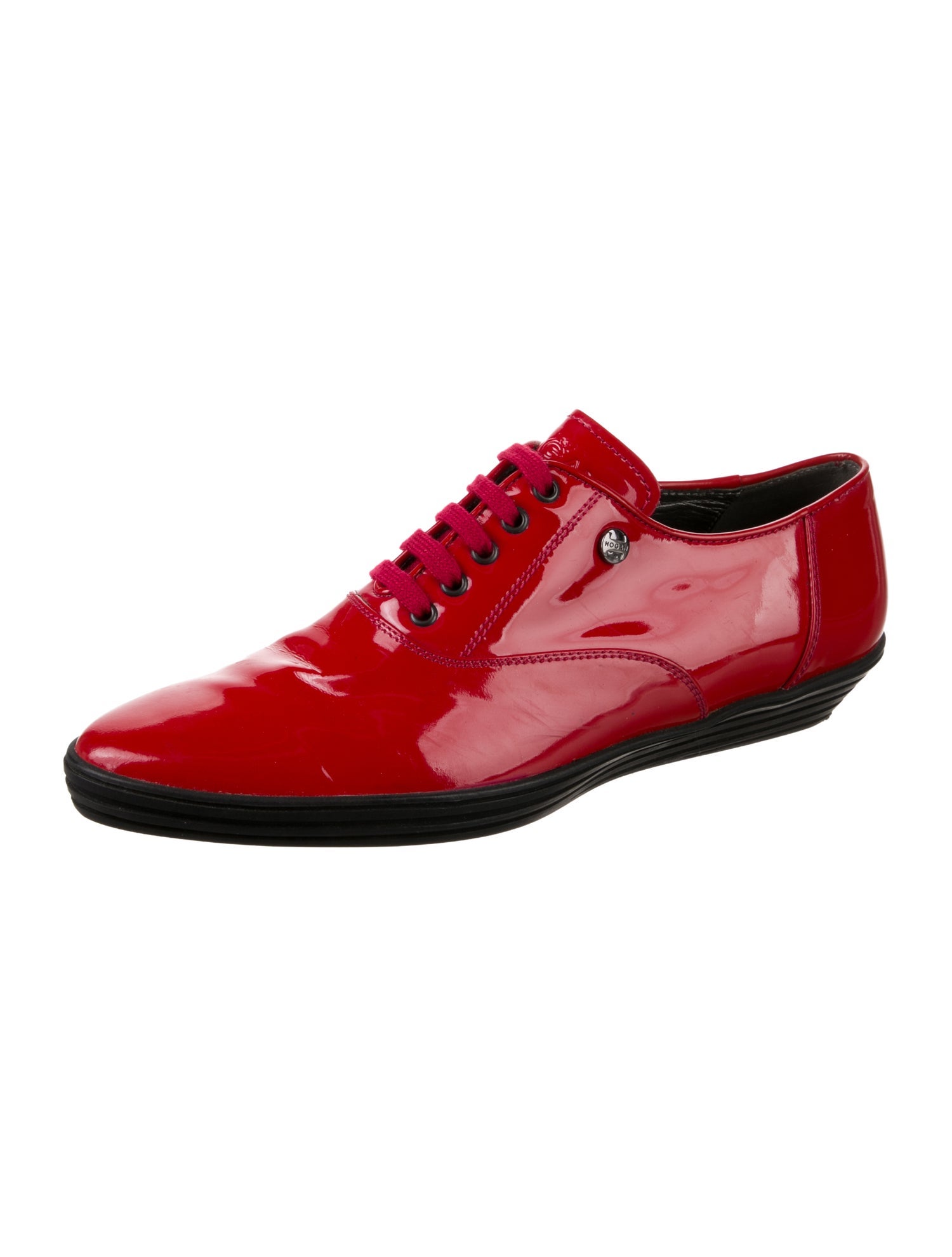 Hogan Patent Leather Oxfords