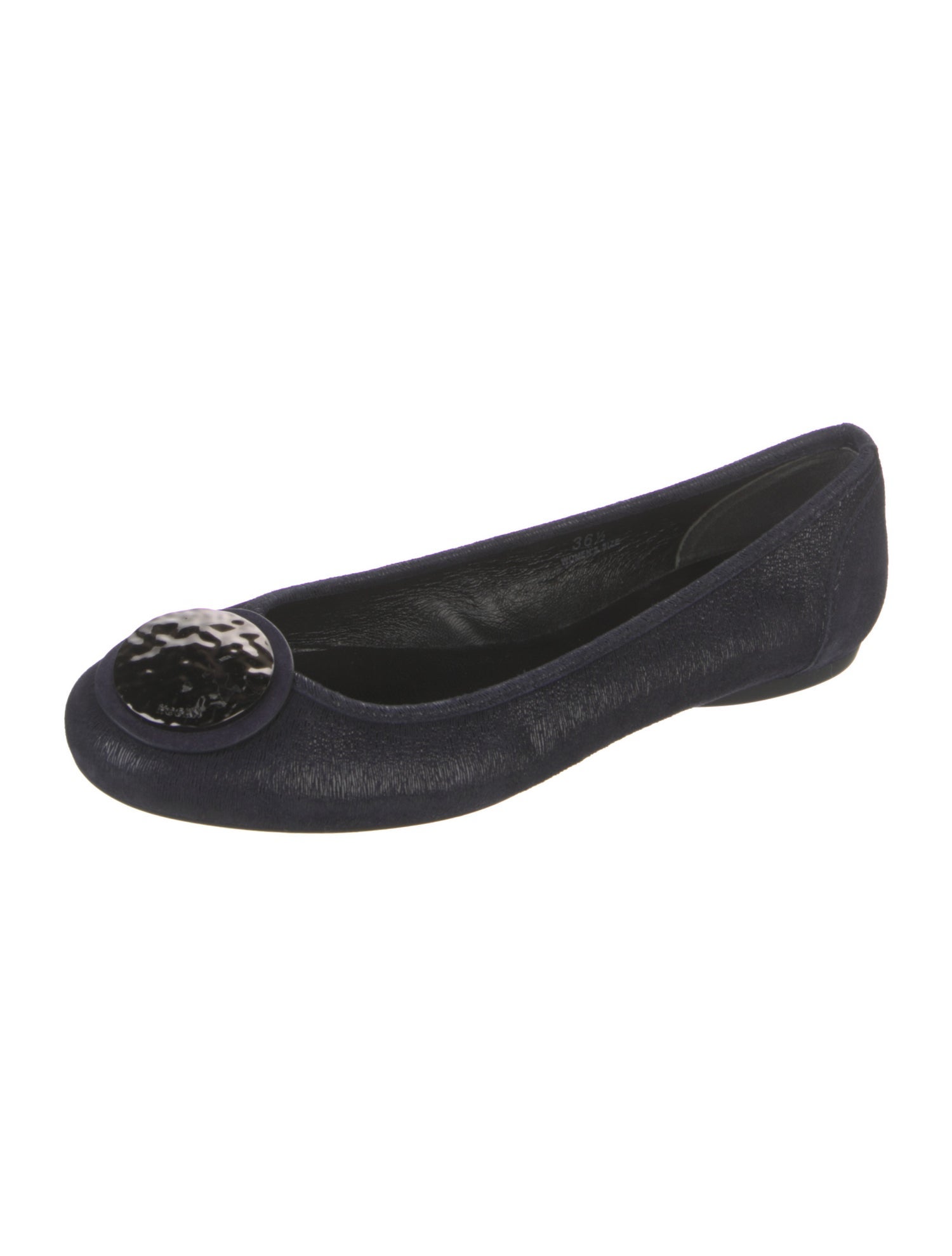 Hogan Suede Flats