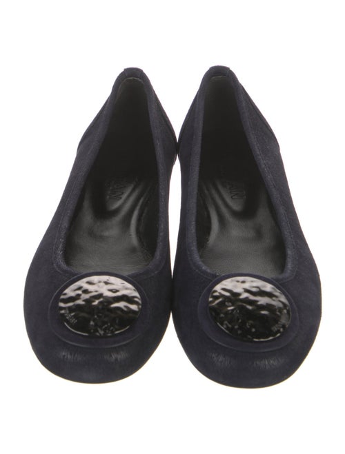 Hogan Suede Flats