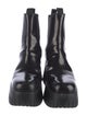 Hogan Patent Leather Chelsea Boots