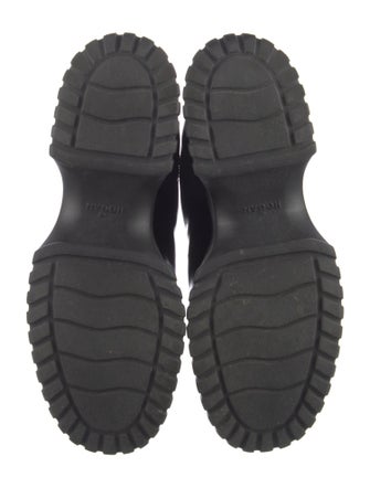 Hogan Patent Leather Chelsea Boots