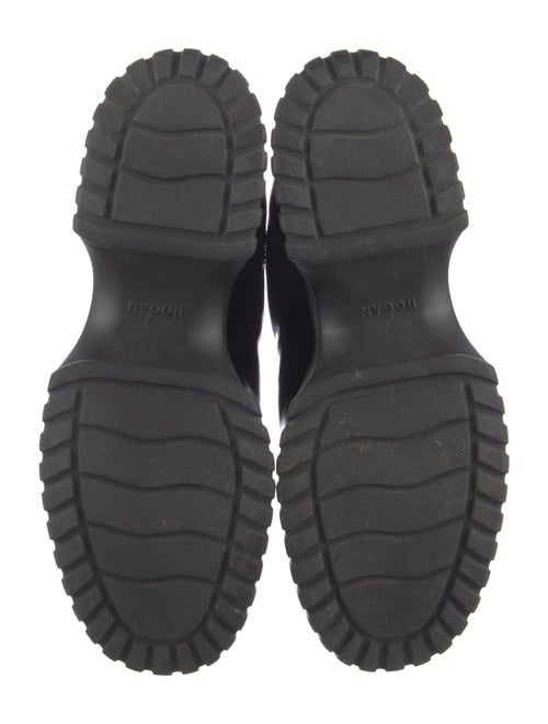 Hogan Patent Leather Chelsea Boots