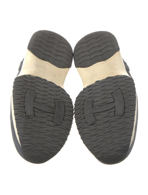 Hogan Suede Colorblock Pattern Sneakers