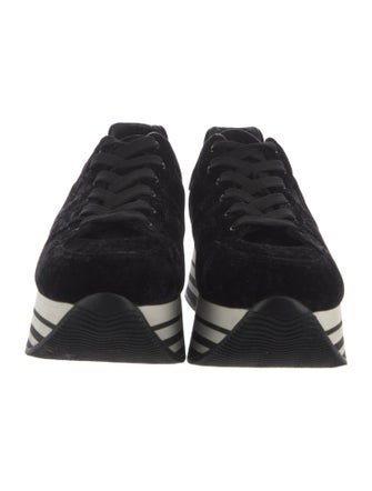 Hogan Velvet Sneakers