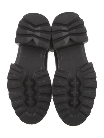 Hogan Leather Rain Boots