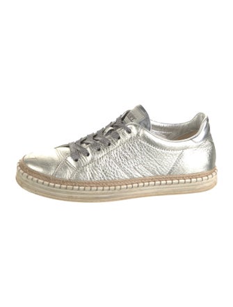 Hogan Leather Espadrille Sneakers