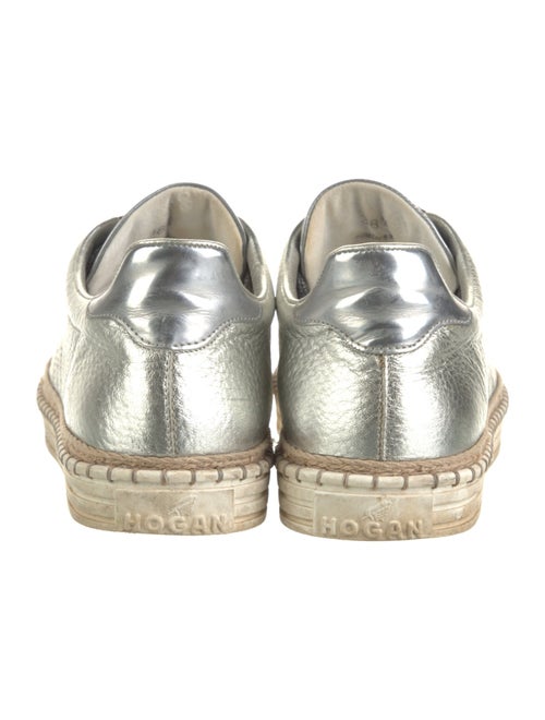 Hogan Leather Espadrille Sneakers