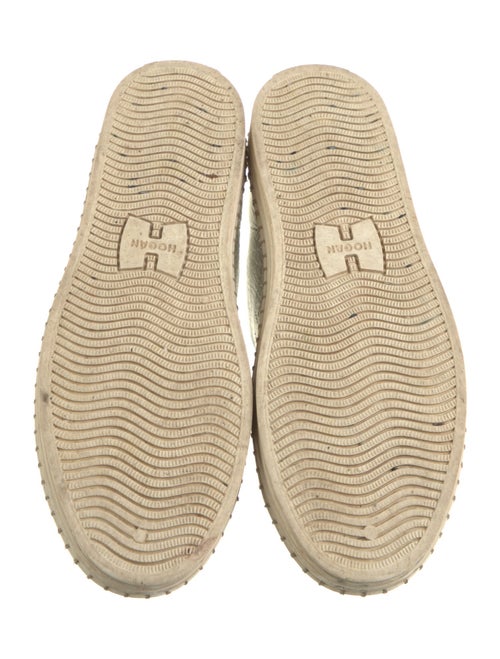 Hogan Leather Espadrille Sneakers