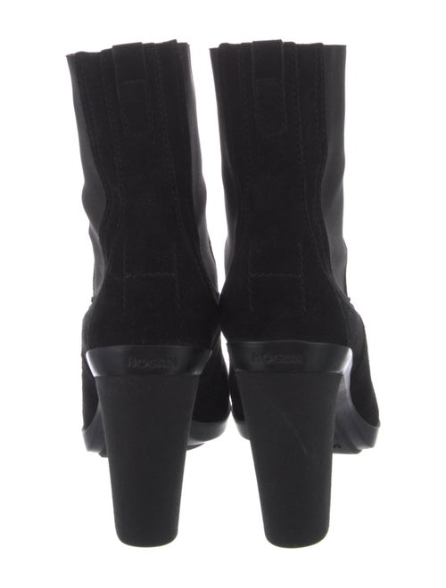 Hogan Suede Sock Boots