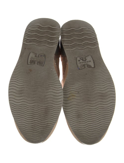 Hogan Suede Colorblock Pattern Sneakers