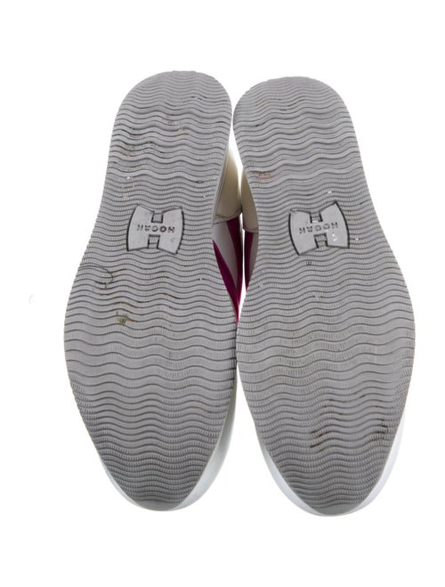 Hogan Leather Chunky Sneakers