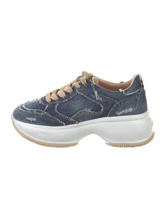 Hogan Denim Sneakers