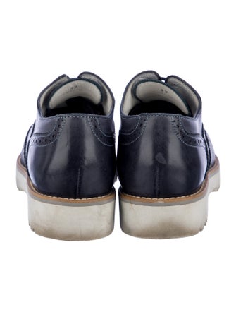 Hogan Leather Lasercut Accents Oxfords