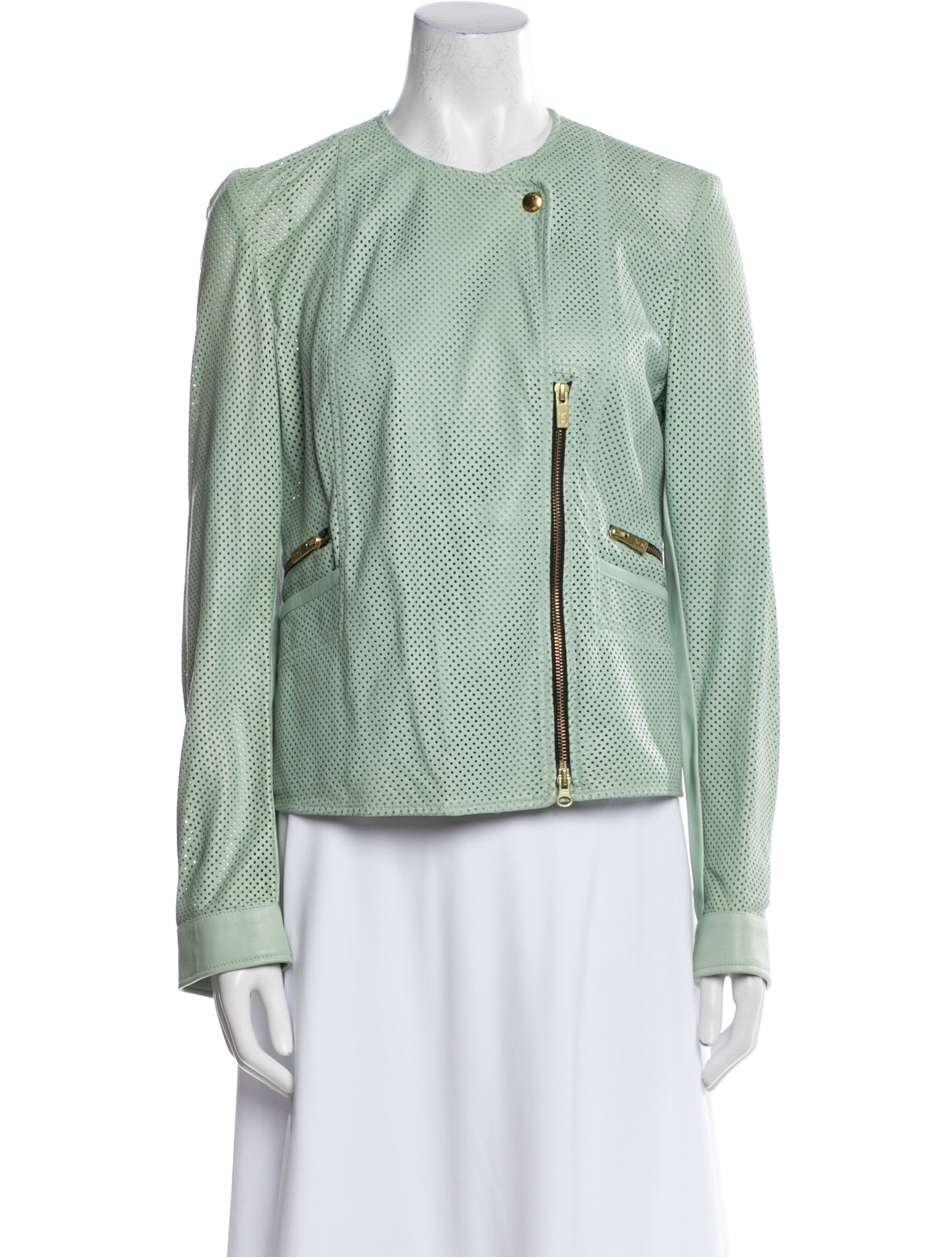 Hogan Leather Evening Jacket