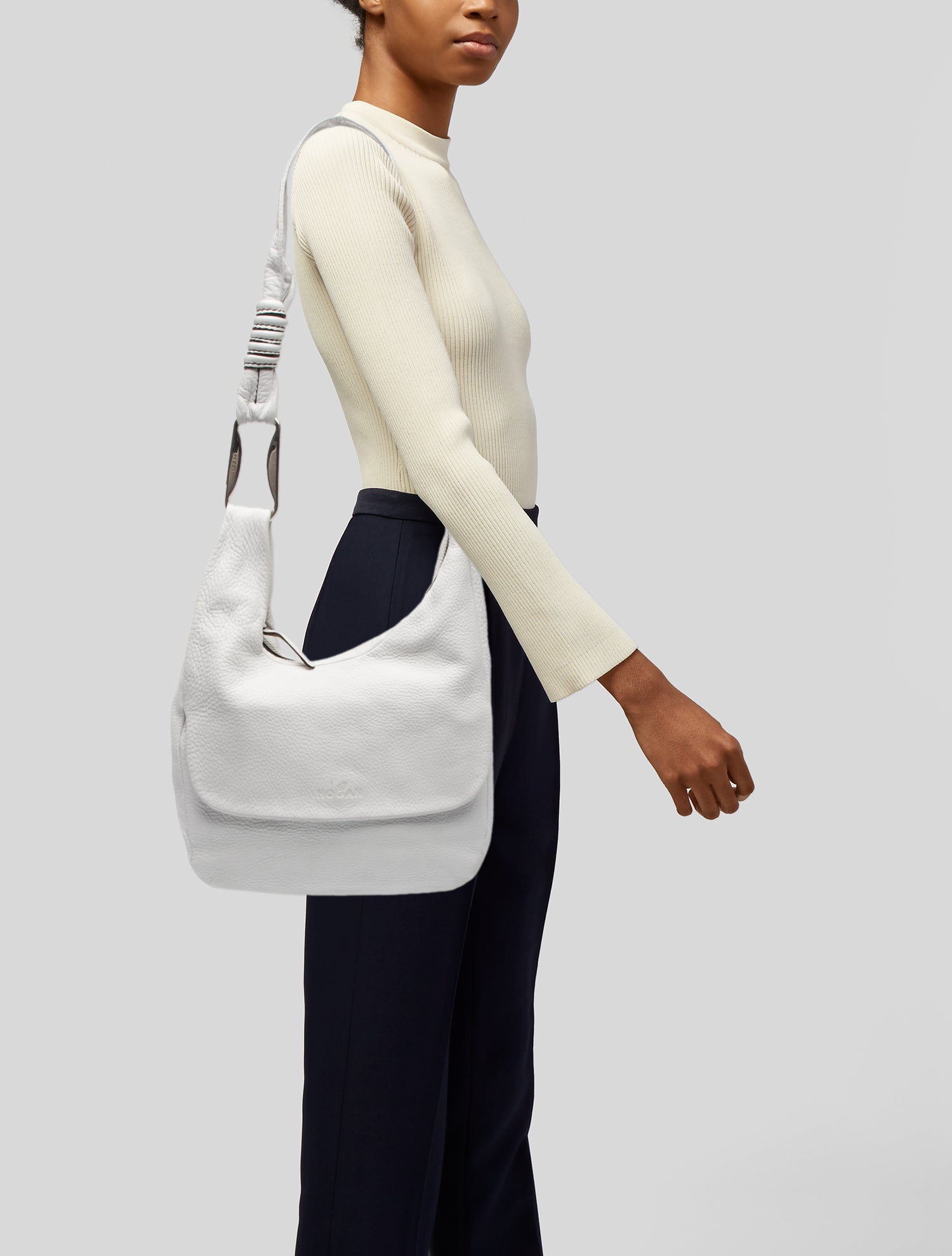 Hogan Leather Shoulder Bag