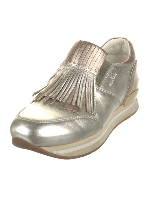 Hogan Leather Tassel Accents Sneakers