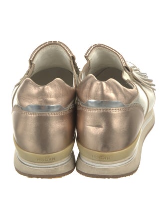 Hogan Leather Tassel Accents Sneakers
