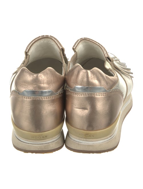 Hogan Leather Tassel Accents Sneakers