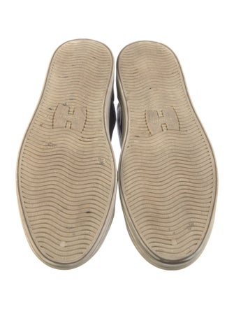 Hogan Leather Printed Sneakers